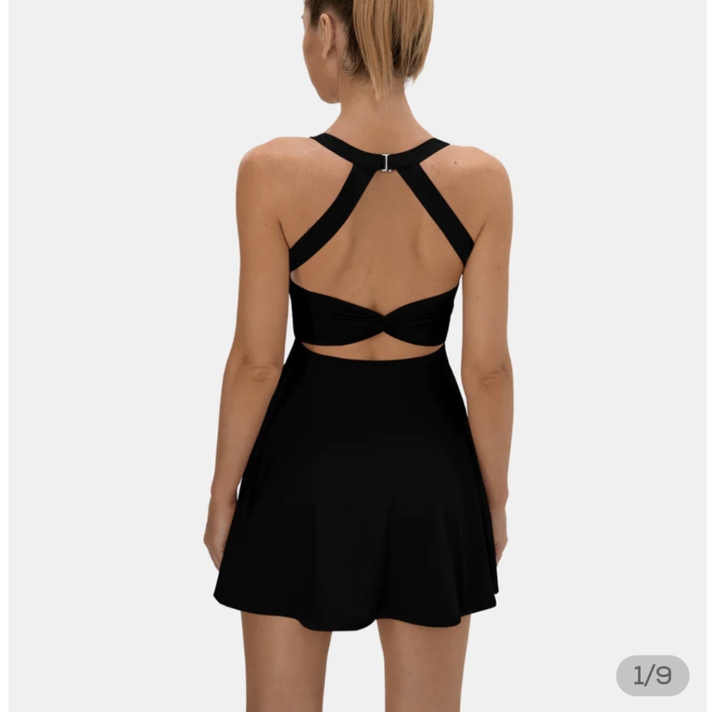 Halara 2-in-1 cut-out athletic dress